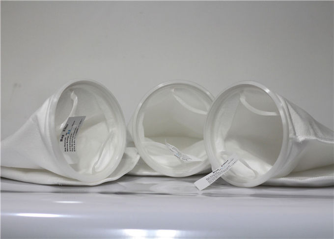 Saco de filtro líquido de nylon tipo plástico flexível resistente abrasivo de H ou de F