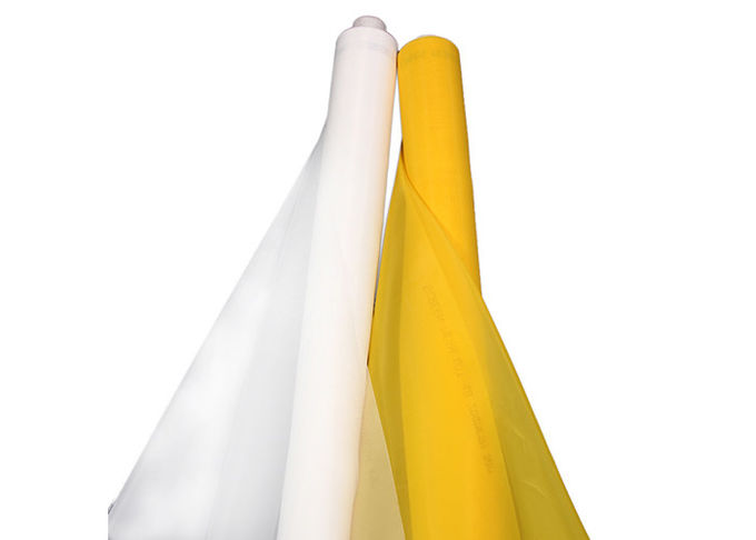 Alongamento alto resistente alcalino da malha amarela da tela do poliéster robusto